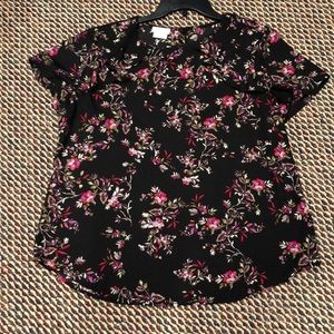 🌺 Van Heusen Floral Blouse Size L